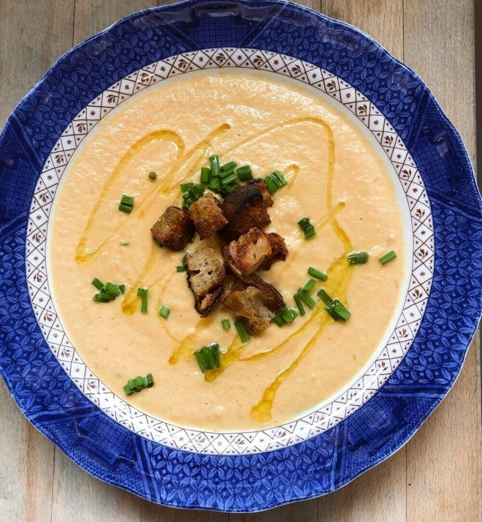 Vegan Creamy Carrot Soup