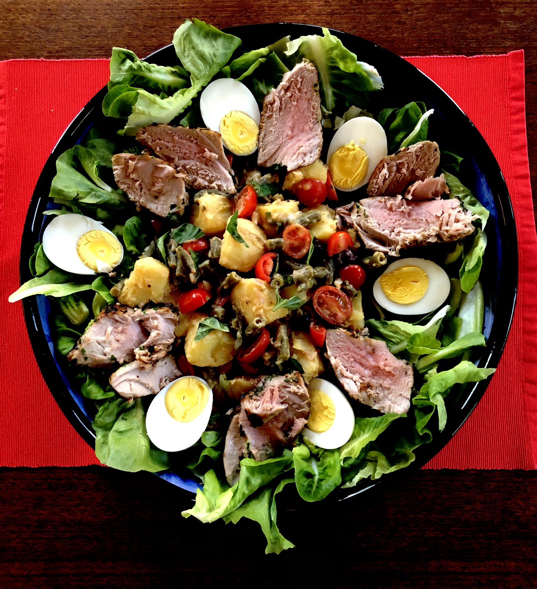 Grilled Tuna Salade Nicoise