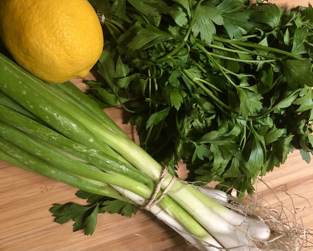 Scallion Gremolata