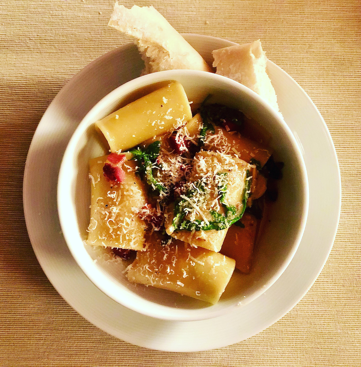 Paccheri alla Gricia