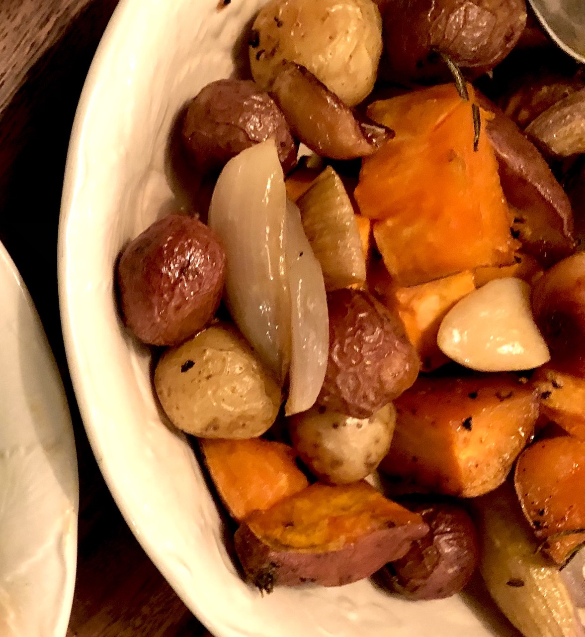 Roasted Sweet and Gold Potatoes