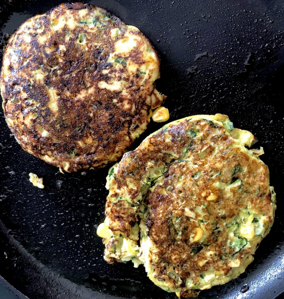 Corn Zucchini Fritters