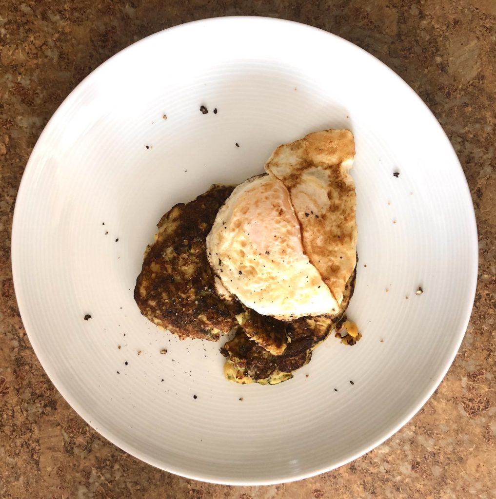 Corn-Zucchini-Fritters-with-Eggs
