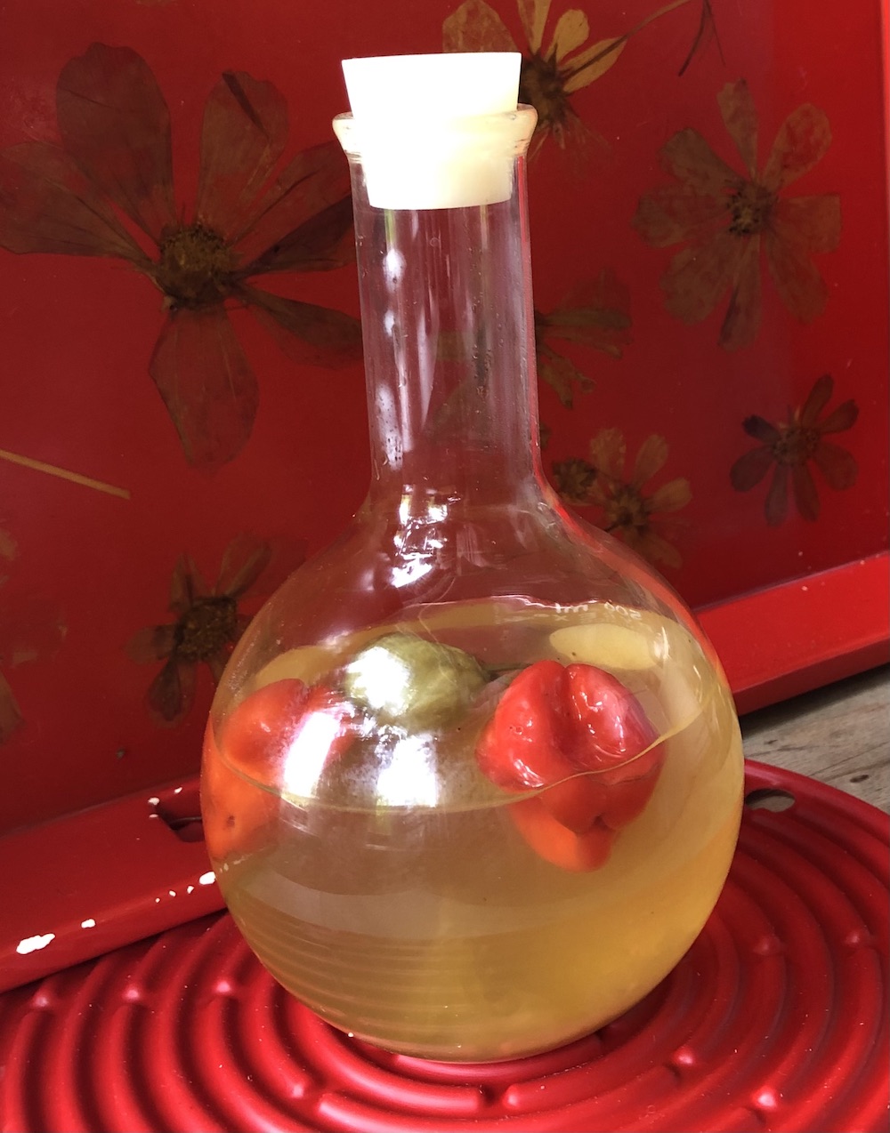 Hot and Spicy Cider Vinegar
