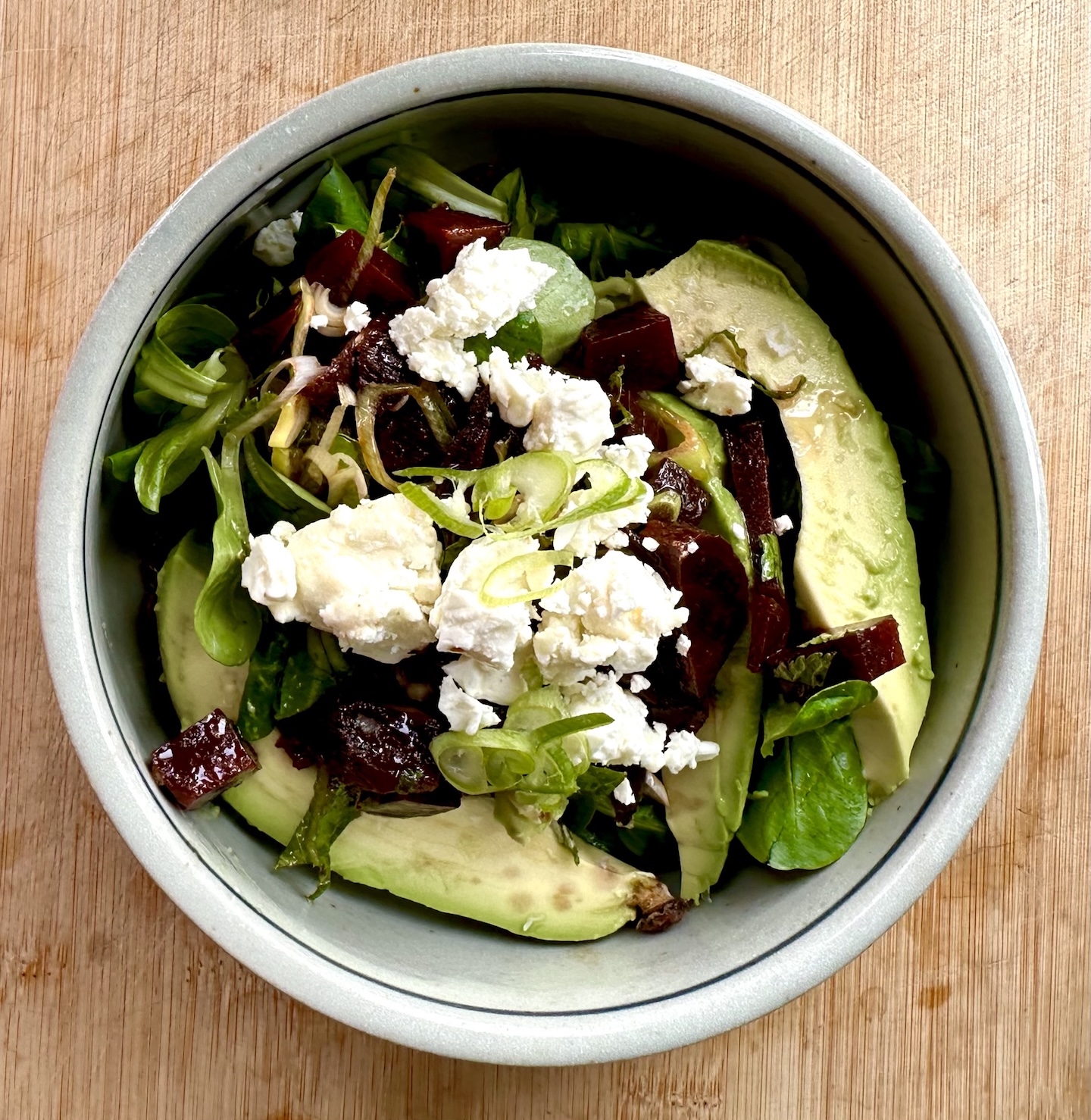 Beetroot Lentil Salad Bowl