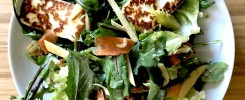 Grilled Halloumi Salad