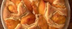 Honey Peach Torte